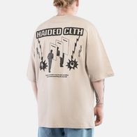 Футболка HAIDED SELFTALK, какао