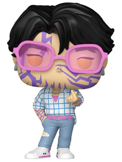 Фигурка Funko POP! Animation KPop Demon Hunters Jinu w/Chase (2259) 94691 / Фигурка Фанко ПОП! по мотивам мультсериала "Кей-поп-охотницы на демонов", Джину (ЧЕЙЗ)