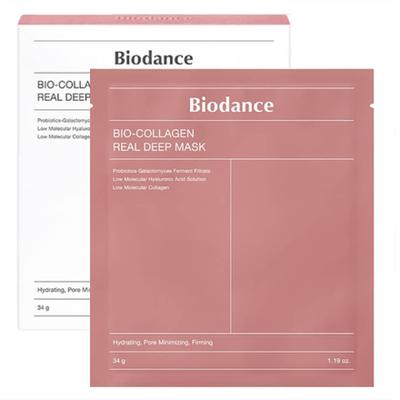 Ночная гидрогелевая маска с коллагеном для эластичности кожи Biodance Bio-Collagen Real Deep Mask