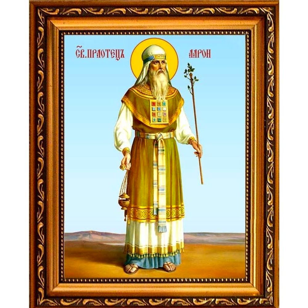 Аарон Первосвященник. Икона на холсте.