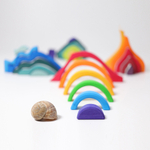 Деревянный конструктор "Четыре стихии малый", поддон, 23 детали