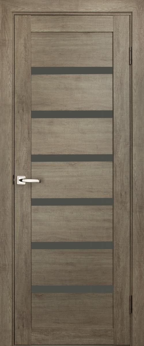 Двери ДО МЛ 7 Замша серая