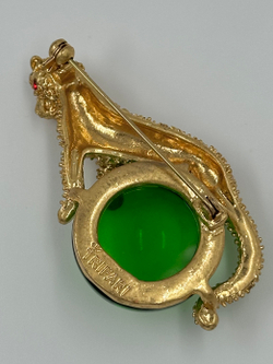 Брошь Леопард Trifari