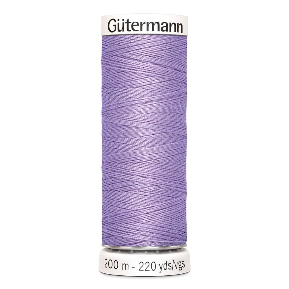 Нитки универсальные Gutermann Sew-all 100 (200 метров), 5 кат. | 158 св.сиреневый