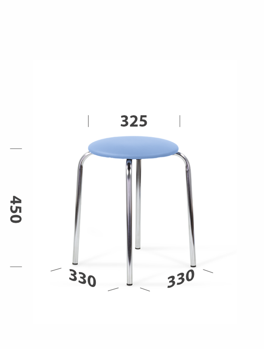 Табурет круглый, кожзаменитель Z