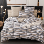 Комплект постельного белья Делюкс Сатин 100% хлопок на резинке LR605