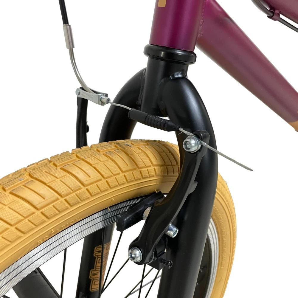 Велосипед BMX 20" Tech Team Goof  бордовый