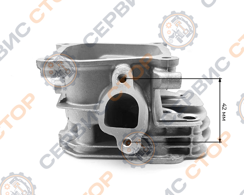 Головка блока цилиндра голая 168F