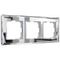 Рамка на 3 поста Werkel Diamant зеркальный W0031220 4690389158834