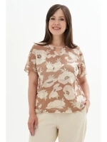 Блузка летняя полупрозрачная