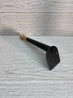 Ножки черные с золотым шариком высота 20 см 4 штуки