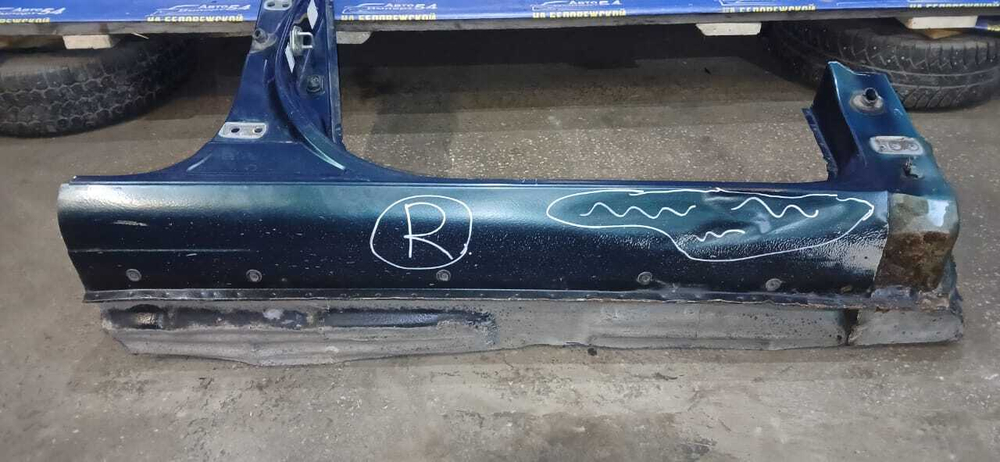 Порог правый (железо) TOYOTA SPACIO 1998