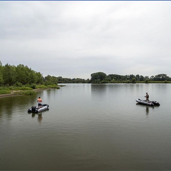 Лодка Тонар Капитан Т330 (киль+пол) принт рыбы