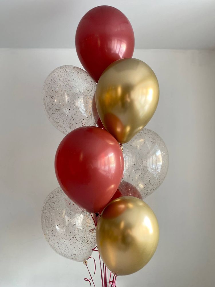 Воздушные гелиевые шарики с доставкой по Хабаровску мерло №4852