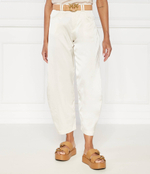 Сатиновые брюки POLLOCK Pinko - экрю(103350 A1U1)