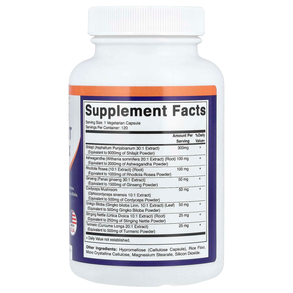 Vitamatic, комплекс с мумие, 120 вегетарианских капсул