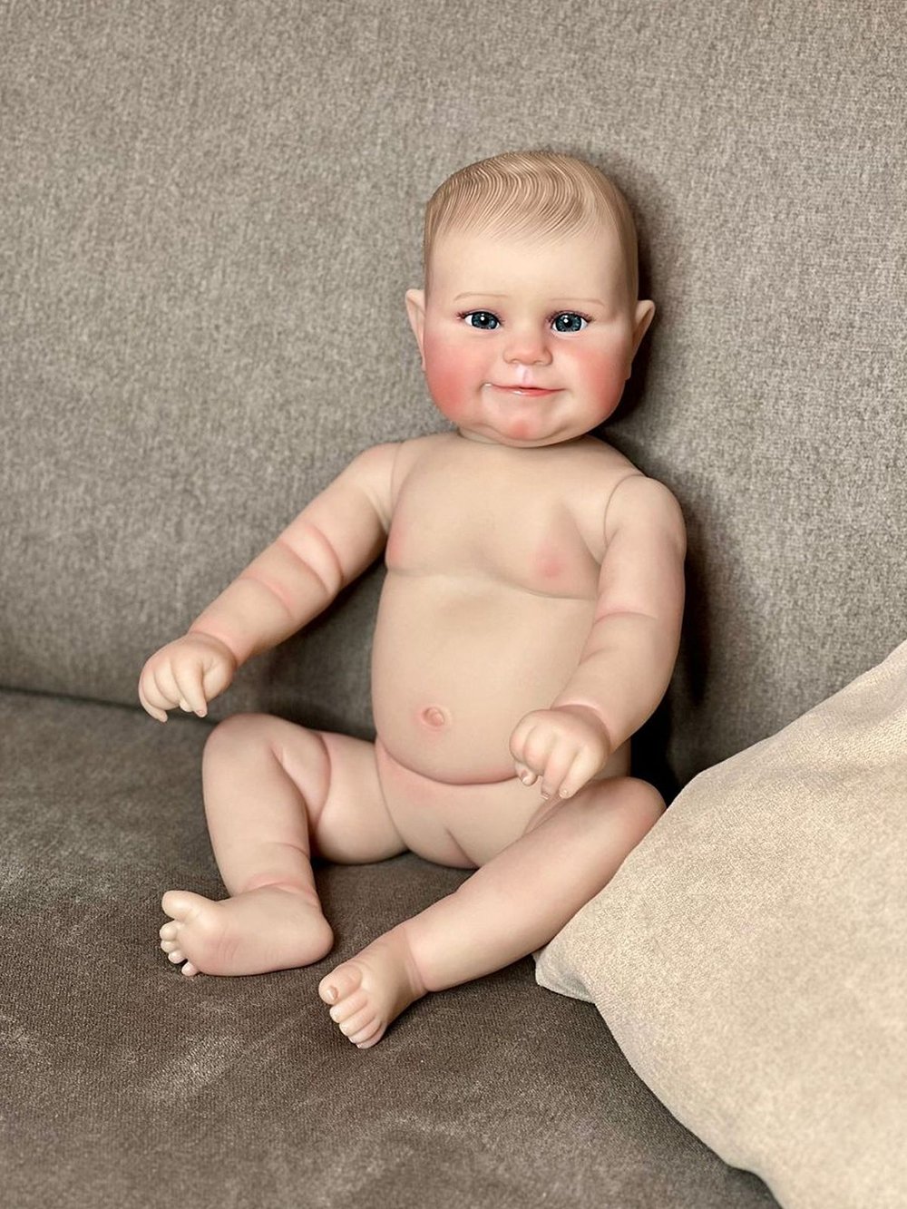 Кукла Реборн виниловая 50см в пакете (FA-100)