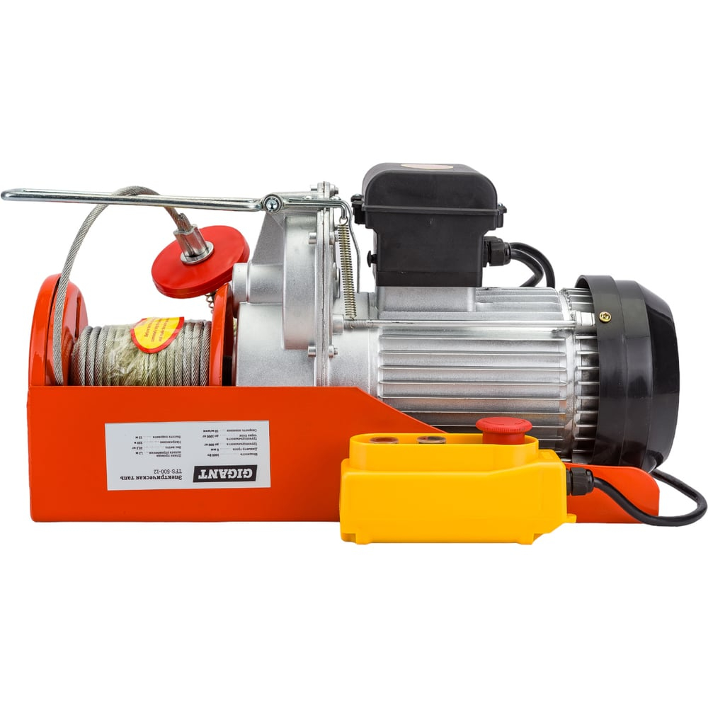 Электрическая таль 500/1000кг 12м Gigant TFS-500-12