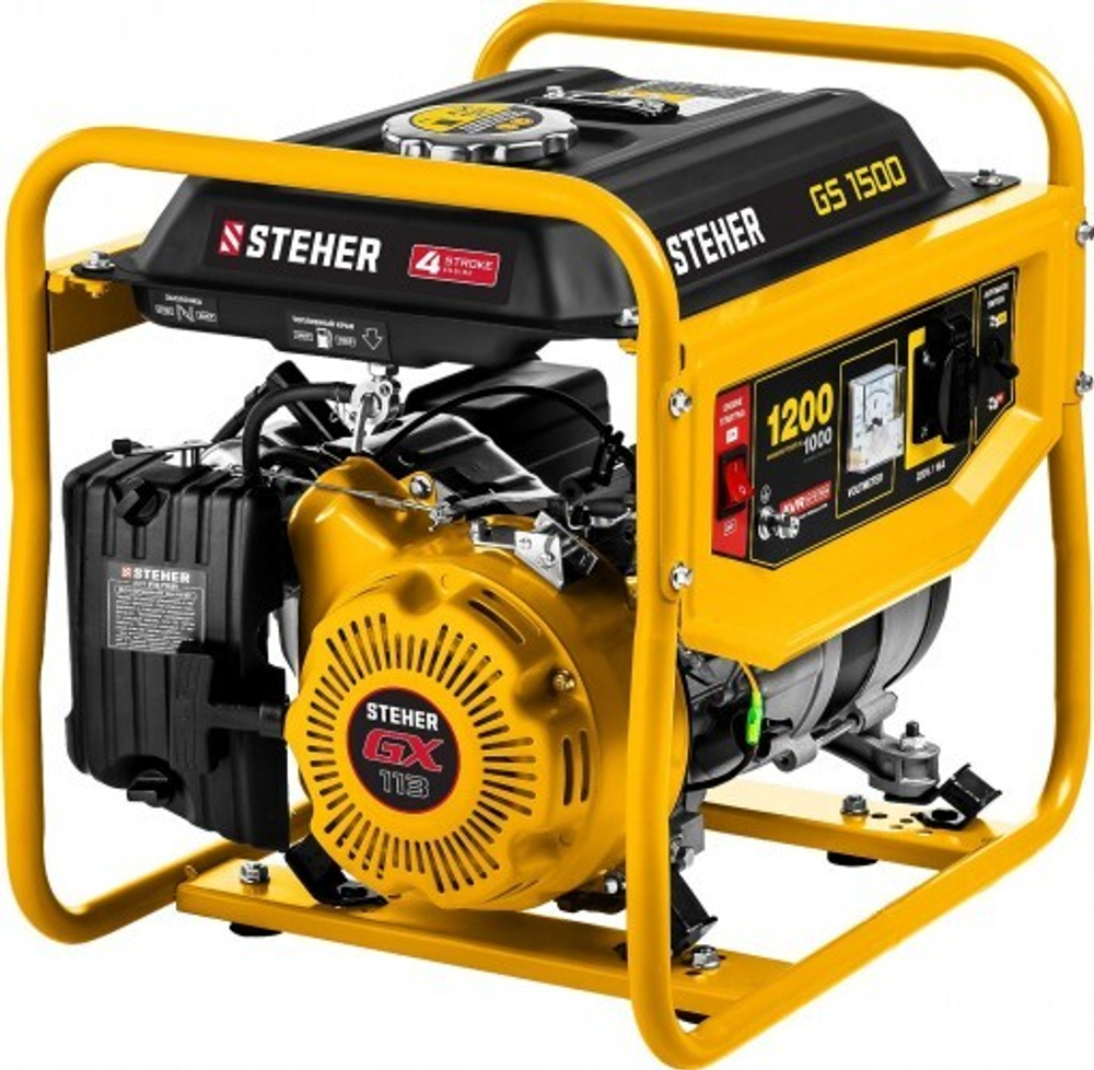 Генератор бензиновый Steher GS-1500