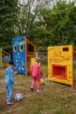 Уличный спортивный соревновательный модуль Футбол