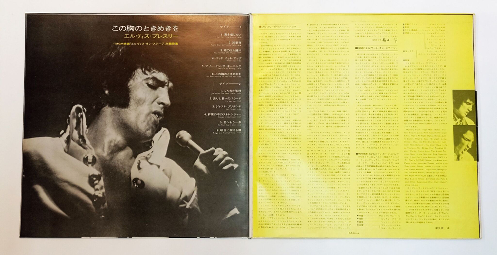 Винтажная виниловая пластинка LP Elvis Presley That's The Way It Is (Japan 1971)