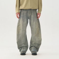 Джинсы Nothomme Monterest Year of the Horse Limited Edition Vintage Washed Distressed 3D Curved Loose Fit Jeans