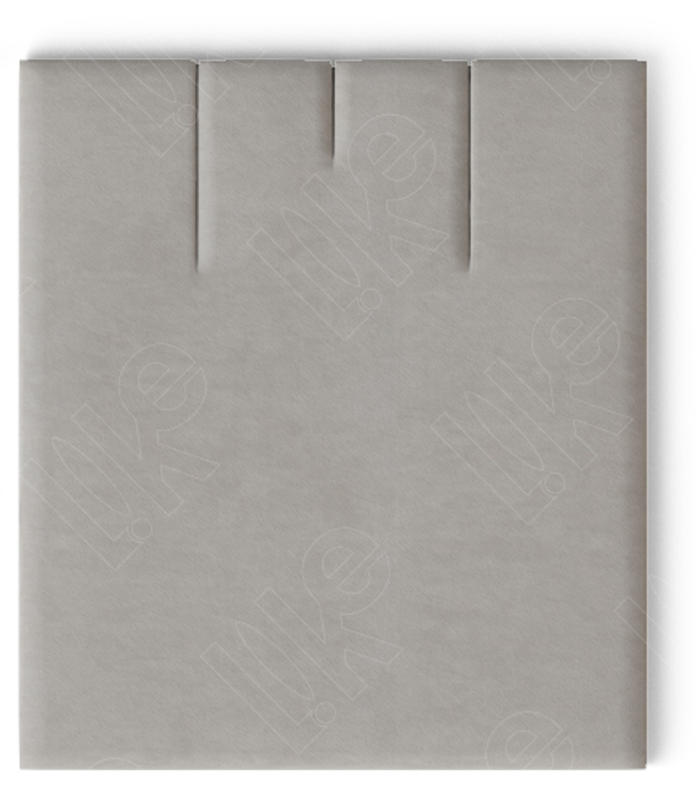 Вкладыш 03/наклонный/для серег/подвески/2 прорези/прорезь для нитки