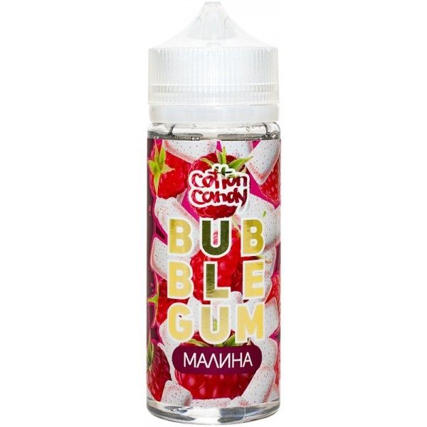 Купить Жижа Cotton Candy Bubblegum - Малина 120 мл