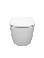 Унитаз подвесной безободковый с сиденьем и смывом TORNADO Cezares COMFORT CZR-380-TH-TOR/SC