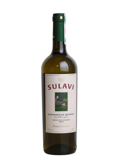 Вино Sulavi "Алазанская долина" 11.5%