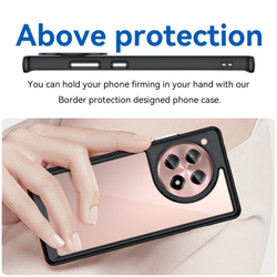 Усиленный чехол c боковыми рамками черного цвета для OnePlus 12R и Ace 3