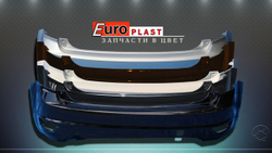 Задний бампер хэтчбек для Ford Focus 2 2007-2009 в цвет