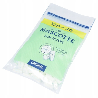 Фильтры для сигарет "Mascotte" 6mm Slim 120шт