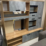 Центральная секция Трамп ЦС-05 крафт/бетон