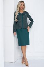Платье Грэйс НЬЮ (зеленое) П12457-18 LT Collection
