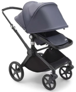 Коляска Bugaboo Fox Cub Complete 2 в 1 Black/Stormy Blue-Stormy Blue