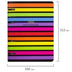 Тетрадь на кольцах А5 160х212 мм, 120 листов, картон, матовая ламинация, клетка, BRAUBERG, "Colors", 404727