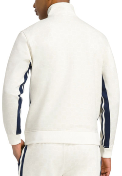 Мужская теннисная кофта Wilson Clairmont Warm-Up Popover - Бежевый