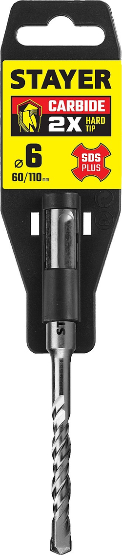 STAYER 6 x 110 мм, SDS-plus бур, Professional (2930-110-06)