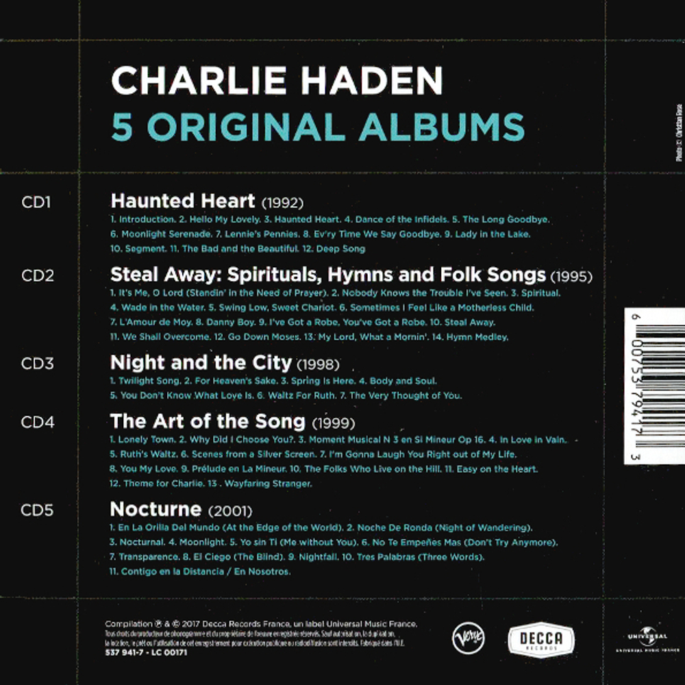Charlie Haden / 5 Original Albums (5CD)
