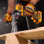 Аккумуляторный бесщёточный ударный шуруповерт INGCO CIDLI201668 INDUSTRIAL 20 В 166 Нм