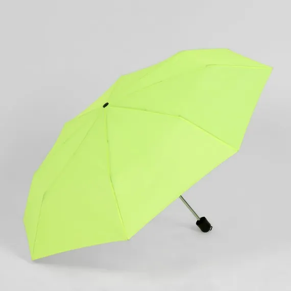 Зонт механический «Однотонный», 3 сложения, 8 спиц, R = 46 см, цвет МИКС