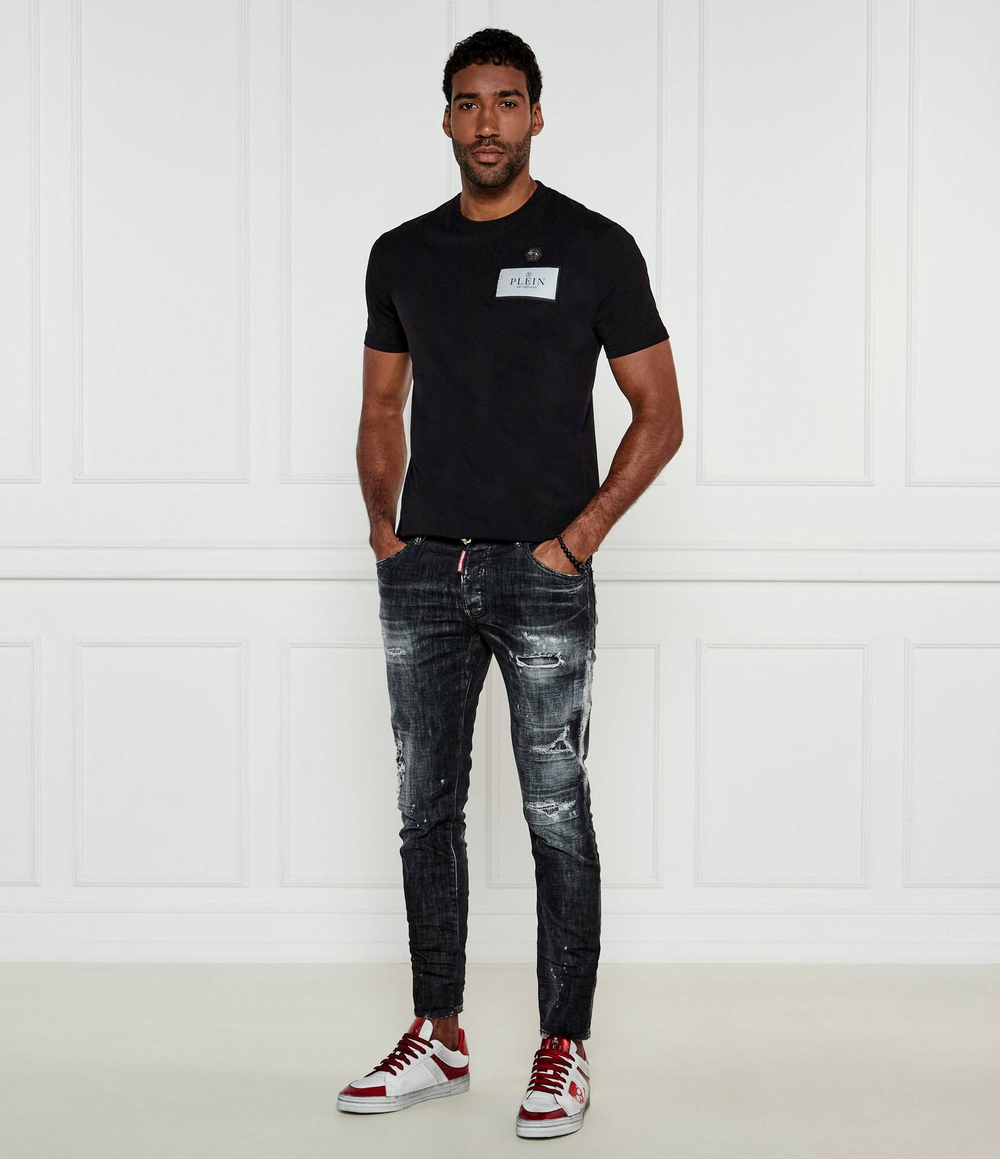 Футболка Philipp Plein - черный(MTK8133 PJY002N)