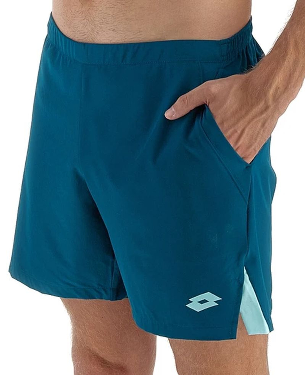 Мужские теннисные шорты Lotto Tech и D1 7" Short - dark ocean