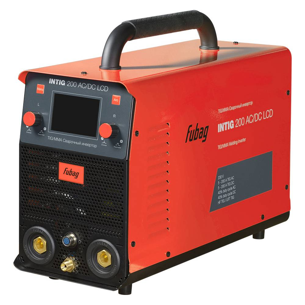 FUBAG Сварочный инверторный аргонодуговой аппарат INTIG 200 AC/DC PULSE с горелкой FB TIG 26 5P 4m