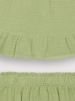 Комплект из платья с блумерами Loomknits Зеленый