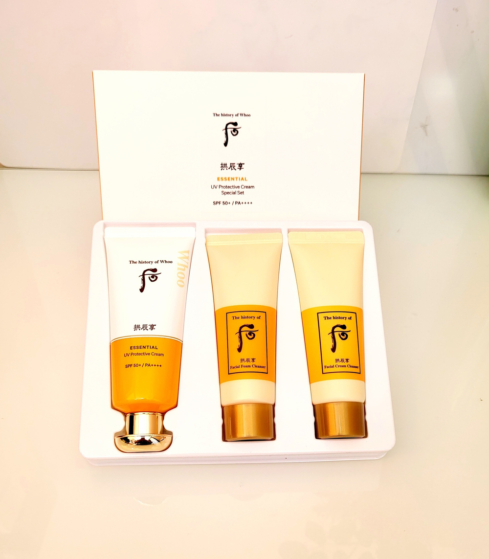 Солнцезащитный крем THE HISTORY OF WHOO ESSENTIAL UV PROTECTIVE CREAM SET