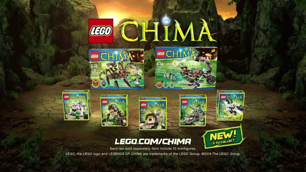 LEGO Chima: Легендарные звери: Крокодил 70126 — Crocodile Legend Beast — Лего Чима