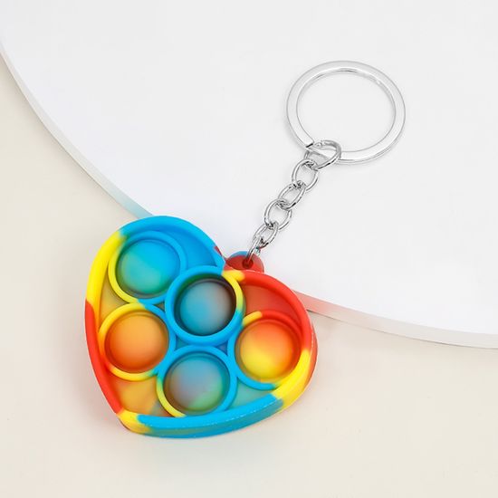 Вечная пупырка POP IT антистресс МИНИ БРЕЛКИ в ассортименте