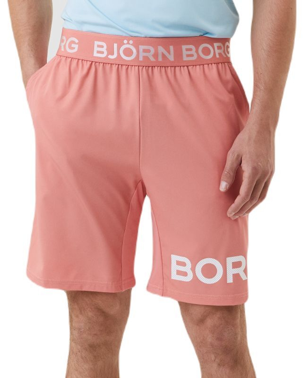 Мужские теннисные шорты Björn Borg Shorts - Розовый